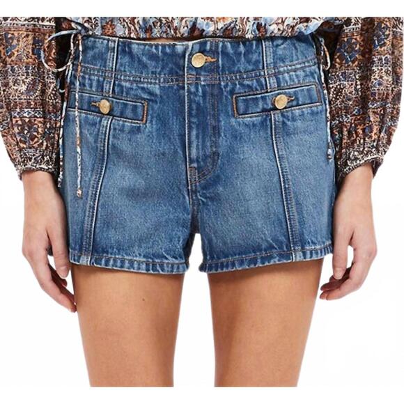 NEW ULLA JOHNSON the camille short in danube